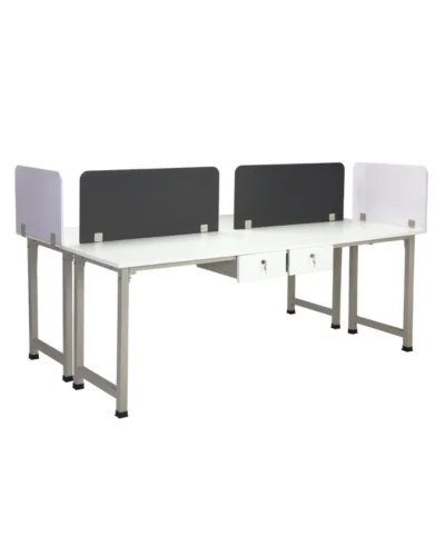 Office Table with Partition and 2 Drawers on Rent in Pune